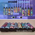 Randm tornado 6000 puff dengan kumparan mesh